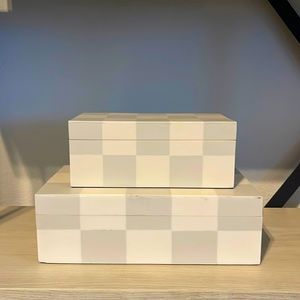 Studio McGee stackable boxes